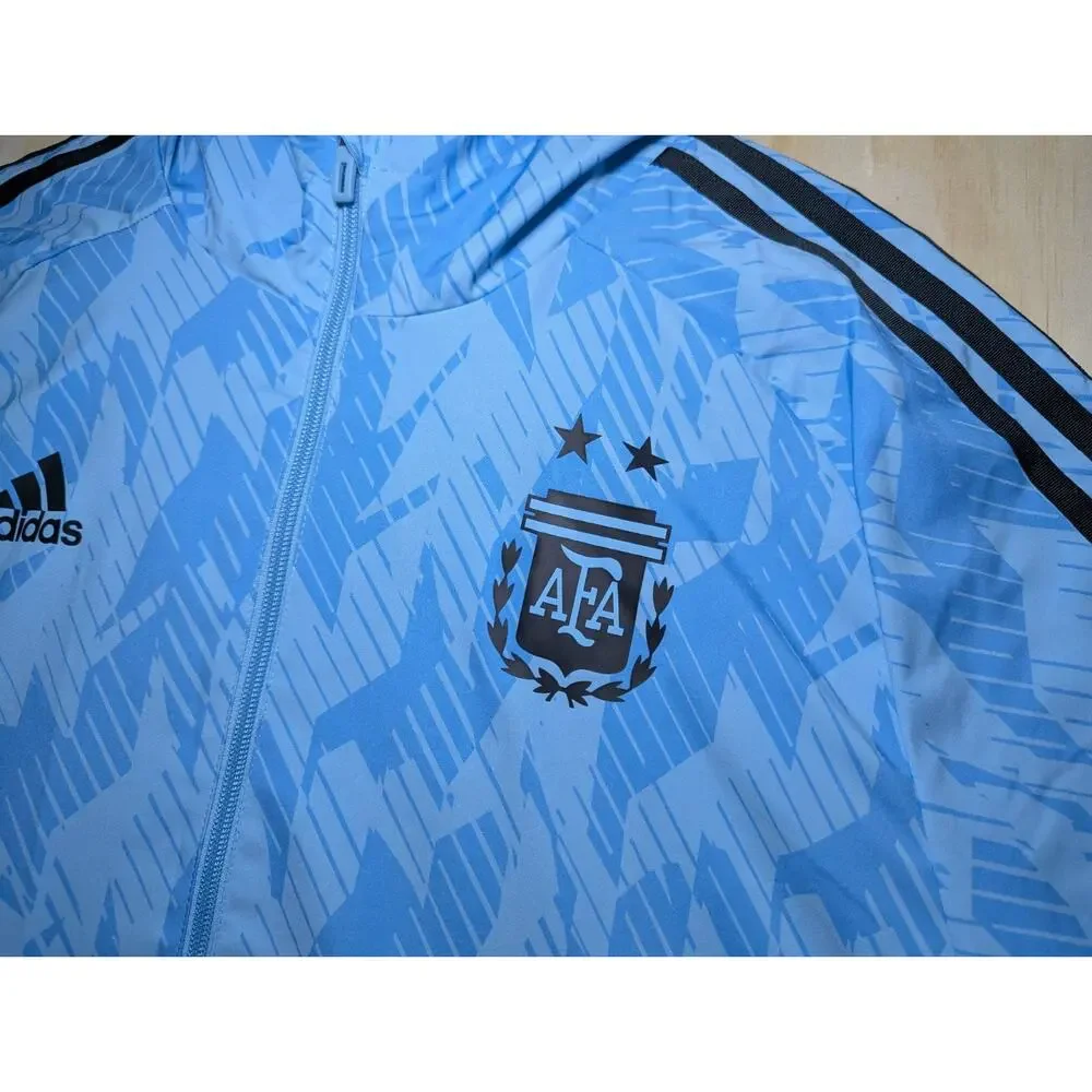 Adidas Men's XL Argentina World Cup Windbreaker Track Training Jacket Soccer